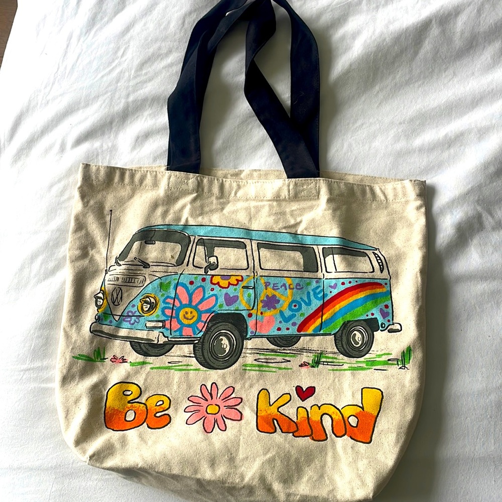 Vw bus tote bag